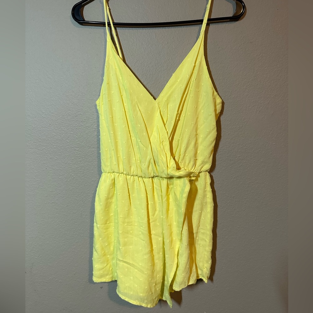 Yellow Romper size XS